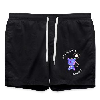 Good Morning Sunshine - Swim Trunks - black - Front - AI Model Male 185 light (185cm)