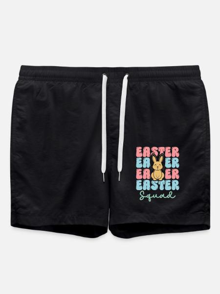 Easter squad - Swim Trunks - black