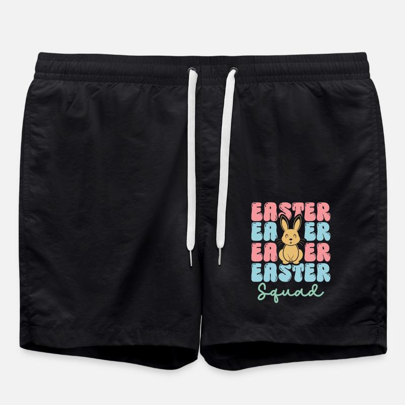 Easter squad - Badeshorts - Schwarz