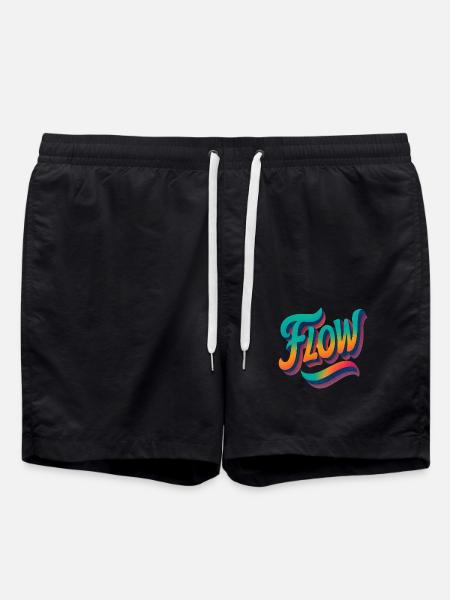 Let It Flow - Short de bain - noir