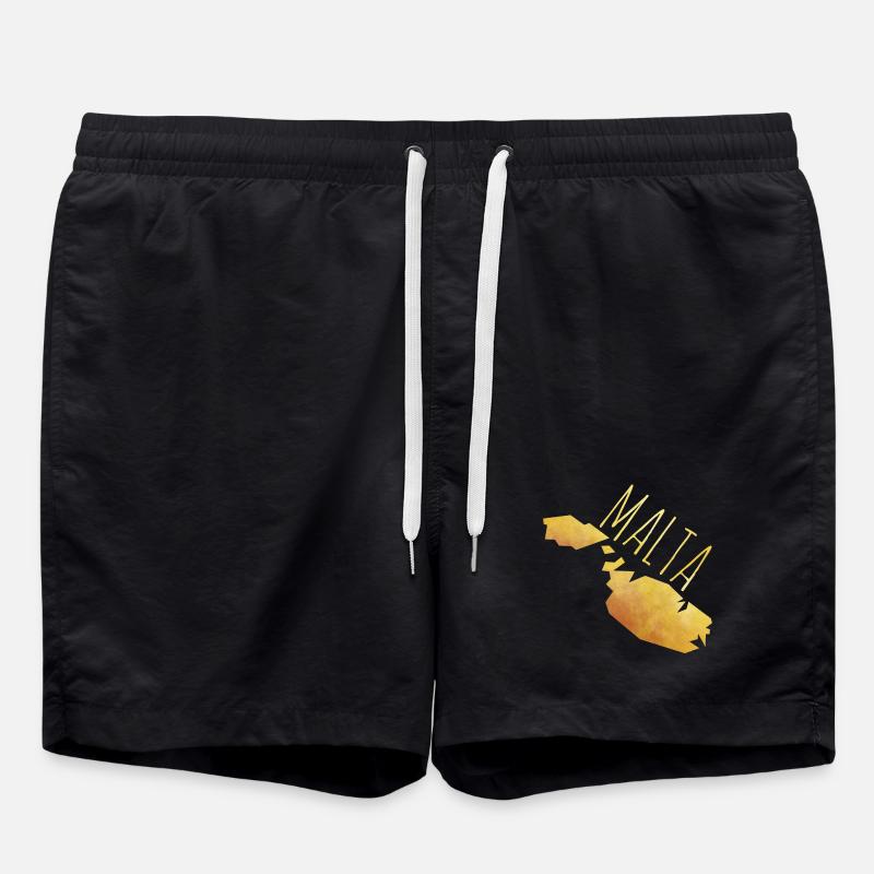 malta - Badeshorts - Schwarz