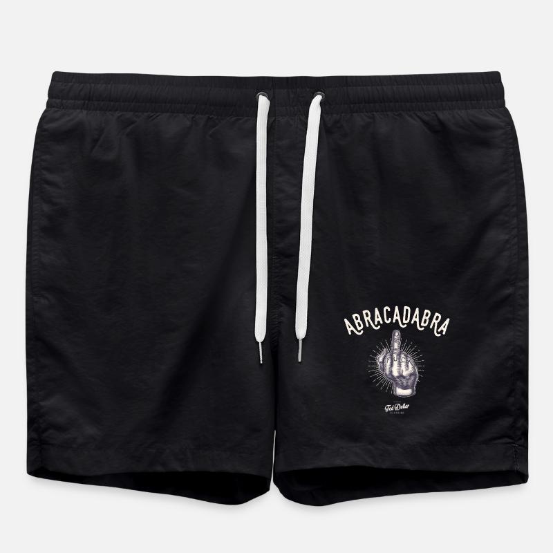 Abracadabra - Badeshorts - Schwarz