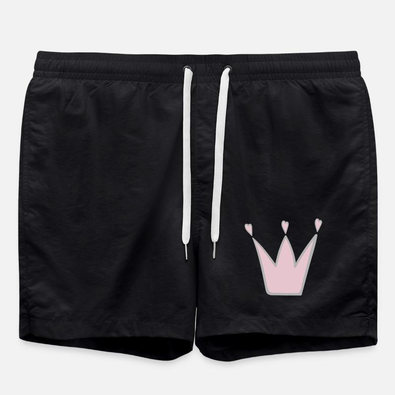 Krone - Badeshorts - Schwarz