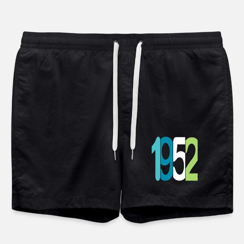 Established 1952 - Badeshorts - Schwarz