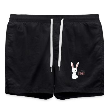 Design - Swim Trunks - black - Front - AI Model Male 185 light (185cm)
