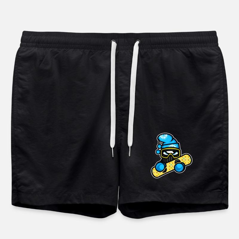 snowboard de sports d'hiver - Short de bain - noir