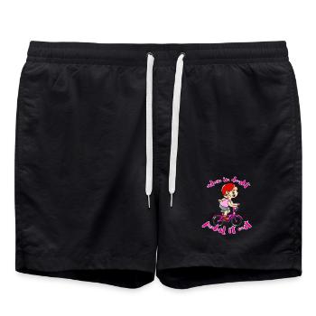 Vélo Sport - Short de bain - noir - Devant - AI Model Male 185 light (185cm)