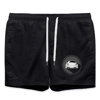 Icône Voiture Illustration Icône Tuning Graphique - Short de bain - noir - Devant - AI Model Male 185 light (185cm)