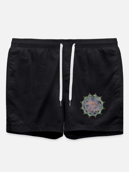 yoga - Swim Trunks - black