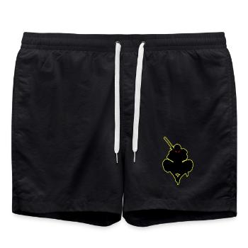 Dark Ninja Warrior Ninja Shadow Amoureux de Ninja - Short de bain - noir - Devant - AI Model Male 185 light (185cm)