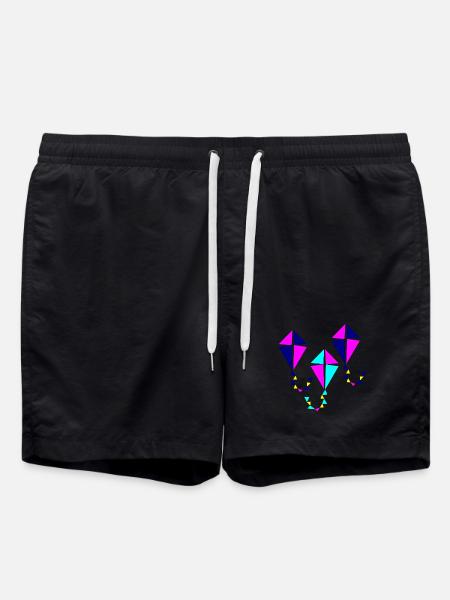 Kites AUTUMN - Swim Trunks - black