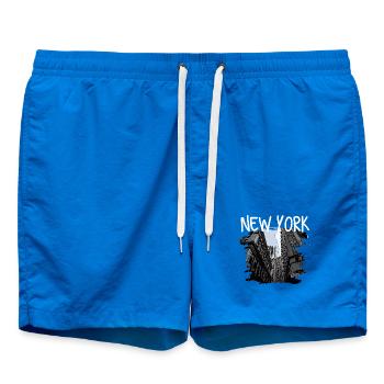 New York - Short de bain - cobalt blue - Devant