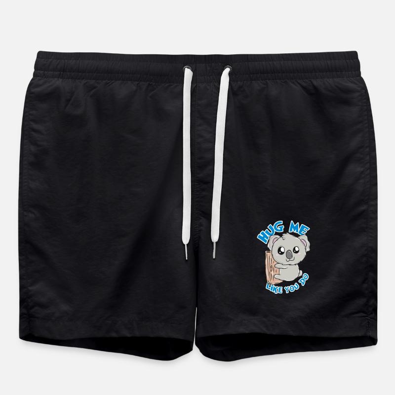 Koala - Swim Trunks - black