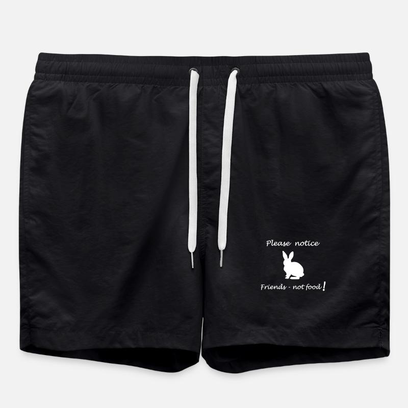 Vegan - Swim Trunks - black