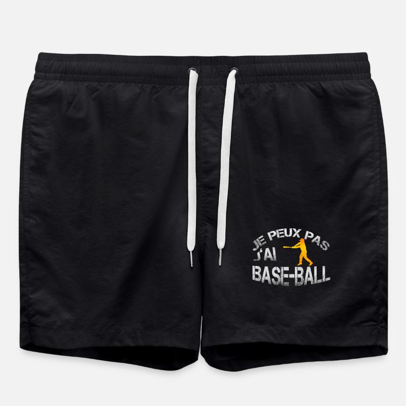 Base-Ball - Short de bain - noir