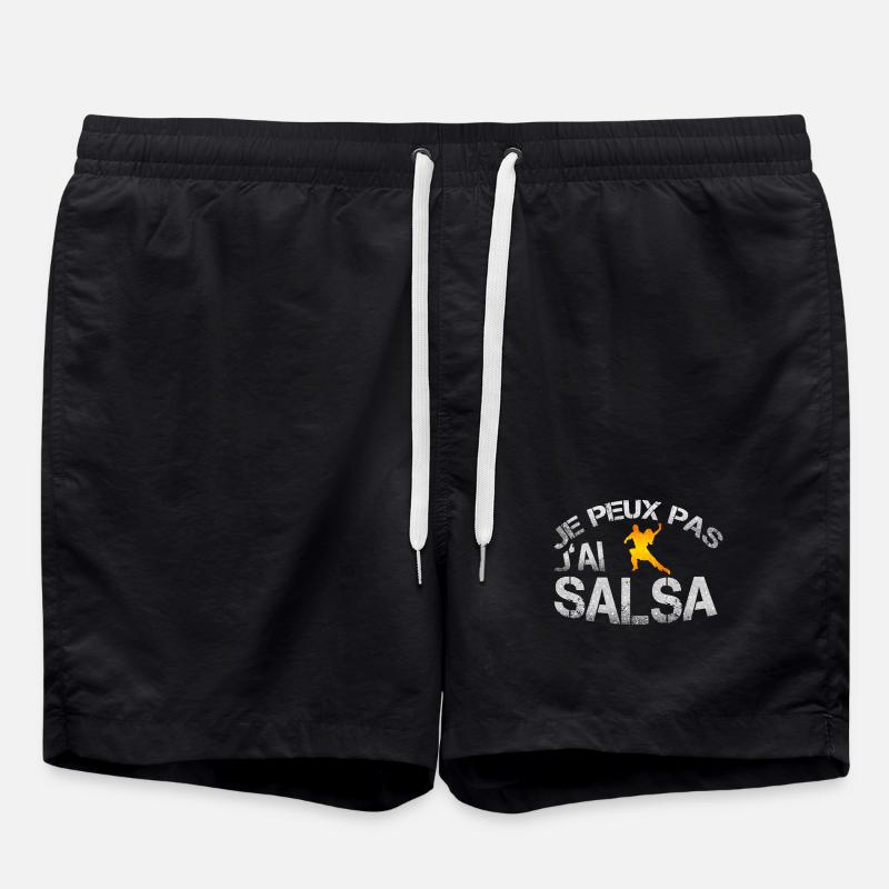 salsa - Badeshorts - Schwarz