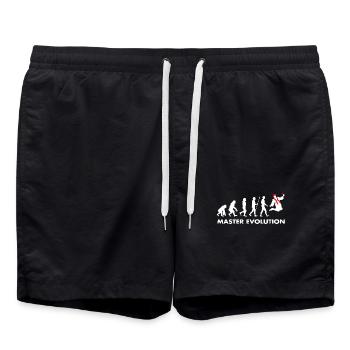 Diplôme de master développement évolution - Short de bain - noir - Devant - AI Model Male 185 light (185cm)