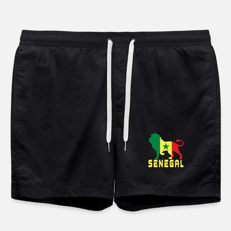 Lion du Sénégal - Short de bain - noir