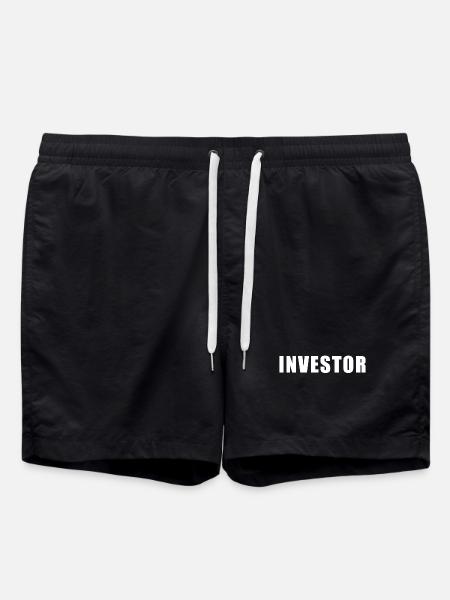 Investor - Badeshorts - Schwarz
