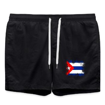 Cuba - Short de bain - noir - Devant - AI Model Male 185 light (185cm)