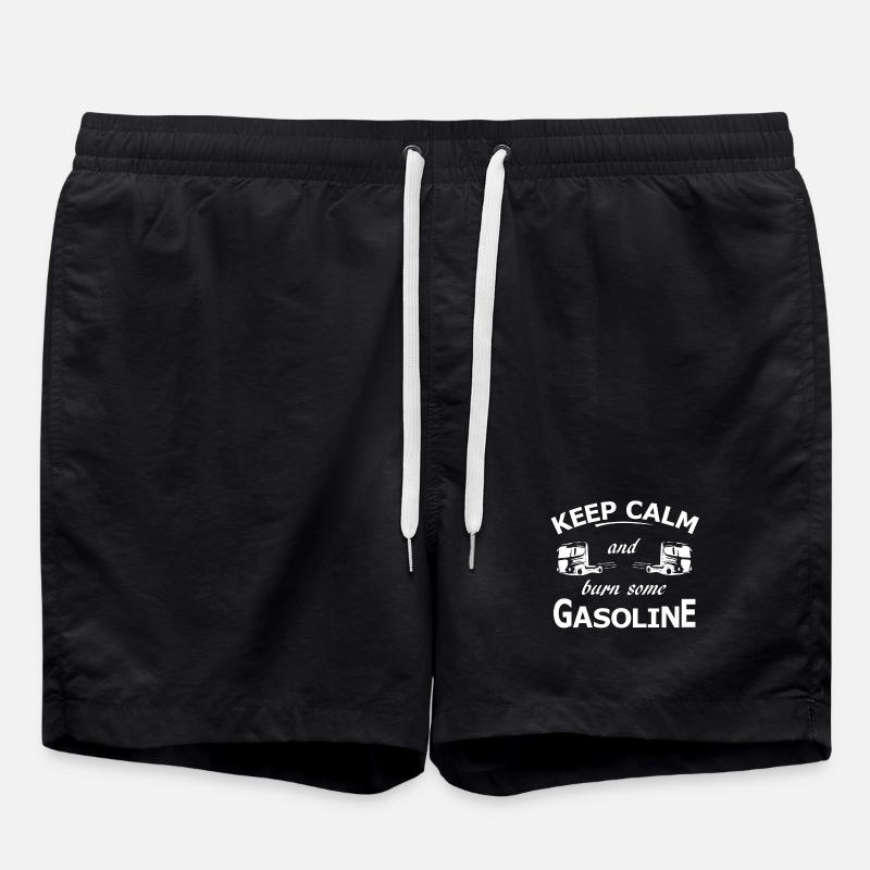 Trucker - Swim Trunks - black