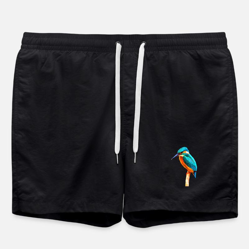 Kingfisher - Swim Trunks - black