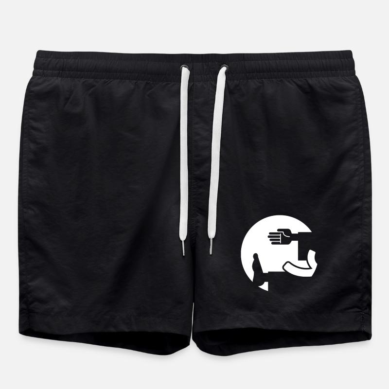 Taekwondo Tae-Kwon-Do Taekwon-Do - Swim Trunks - black