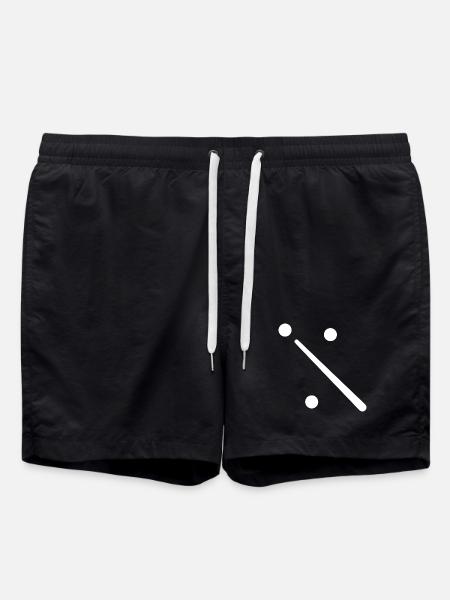 Billard Billardspiel - Short de bain - noir