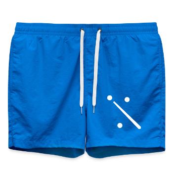 Billiards game - Swim Trunks - cobalt blue - Front