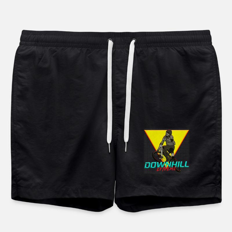 Downhill Extreme Motiv - Swim Trunks - black