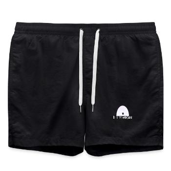 Plisi - Swim Trunks - black - Front - AI Model Male 185 light (185cm)