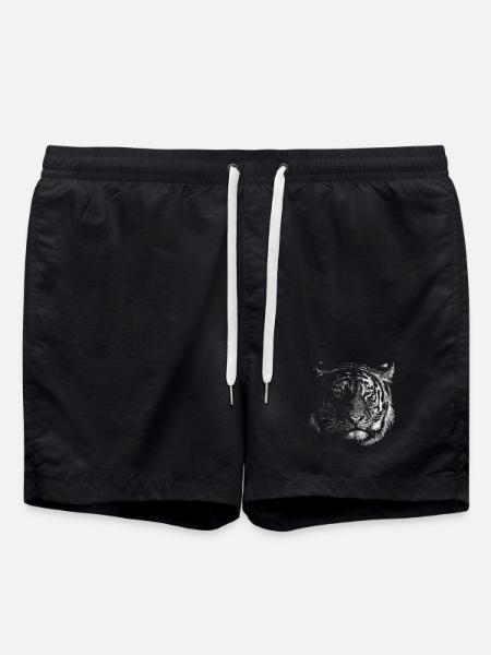 Tigre - Short de bain - noir