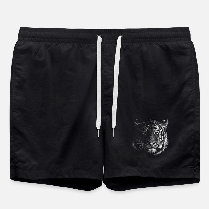Tigre - Short de bain - noir
