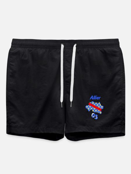 Allier - Short de bain - noir
