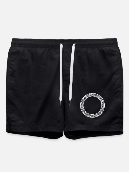 Celtic Knot - Swim Trunks - black