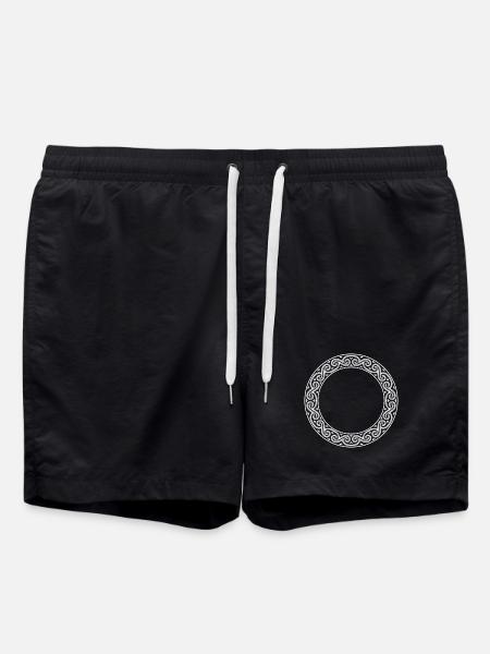 Celtic Knot - Swim Trunks - black