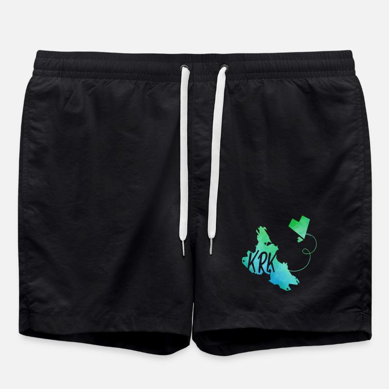 Krk - Swim Trunks - black