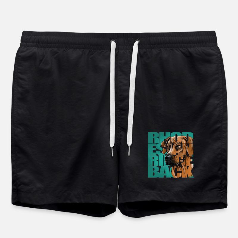 Rhodesian Ridgeback - Short de bain - noir