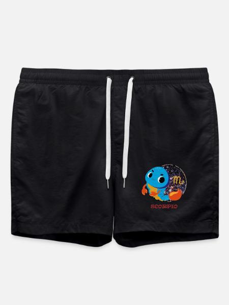 Sternzeichen Skorpion - Badeshorts - Schwarz