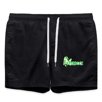 Horoskop Steinbock Esoterik Aberglaube Tierkreis - Badeshorts - Schwarz - Vorne - AI Model Male 185 light (185cm)