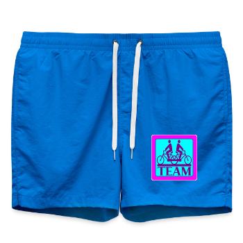 TEAM PROBLEMS - BIKE - Swim Trunks - cobalt blue - Front