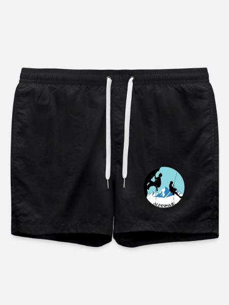 Bergsteigen - Badeshorts - Schwarz