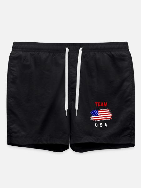 US Team - Swim Trunks - black