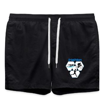 Triathlon - Short de bain - noir - Devant - AI Model Male 185 light (185cm)