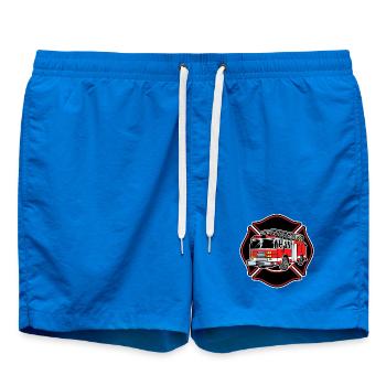 Sauveteur pompier pompier pompier professionnel - Short de bain - cobalt blue - Devant