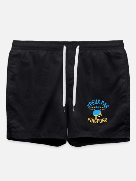 J'peux pas j'ai ping-pong - Short de bain - noir