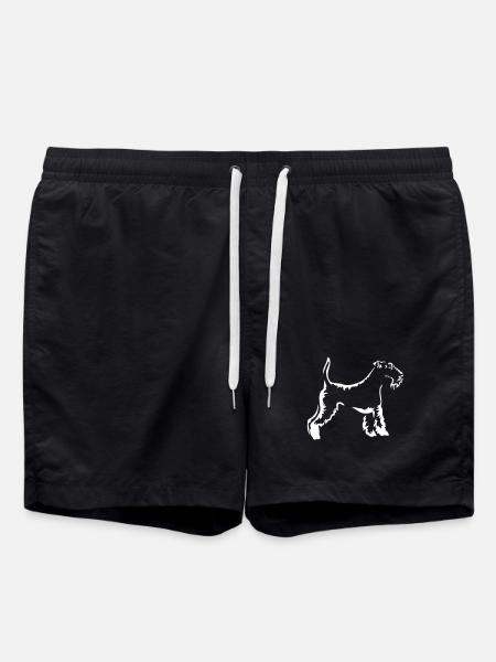Fox Terrier "Black Edition" - Swim Trunks - black