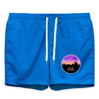 Cologne Fine Skyline - Short de bain - cobalt blue - Devant