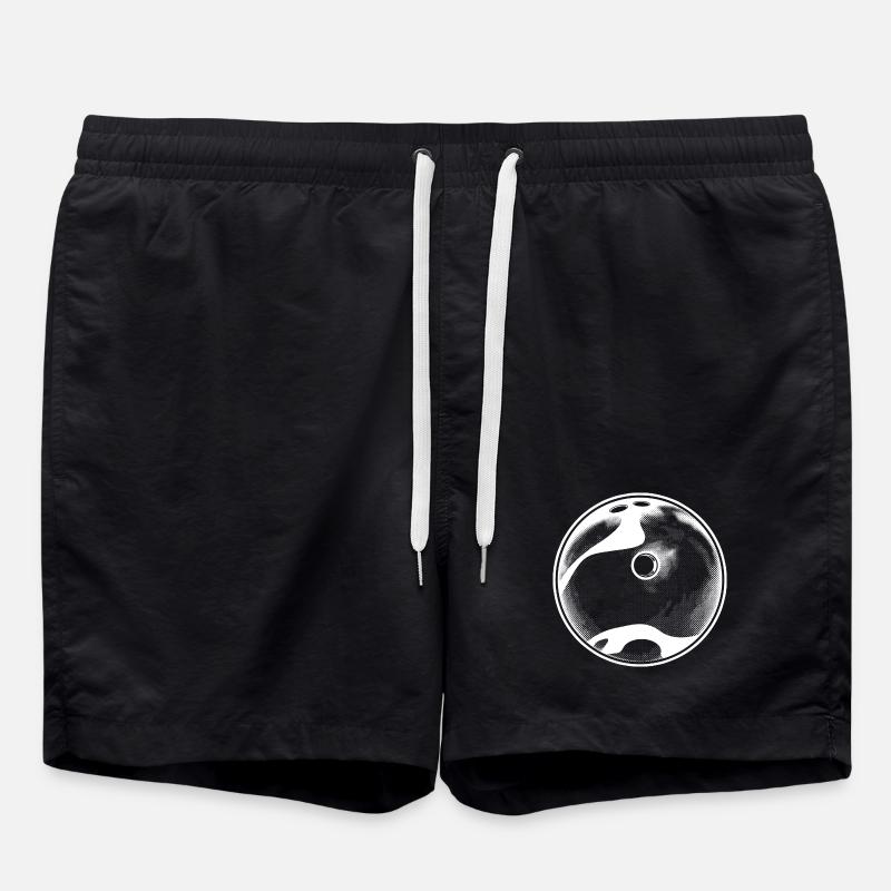 Boule de bowling - Short de bain - noir