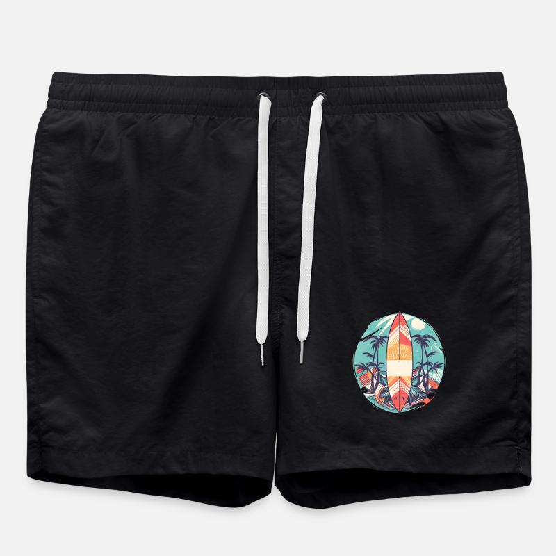 Planche de surf - Short de bain - noir